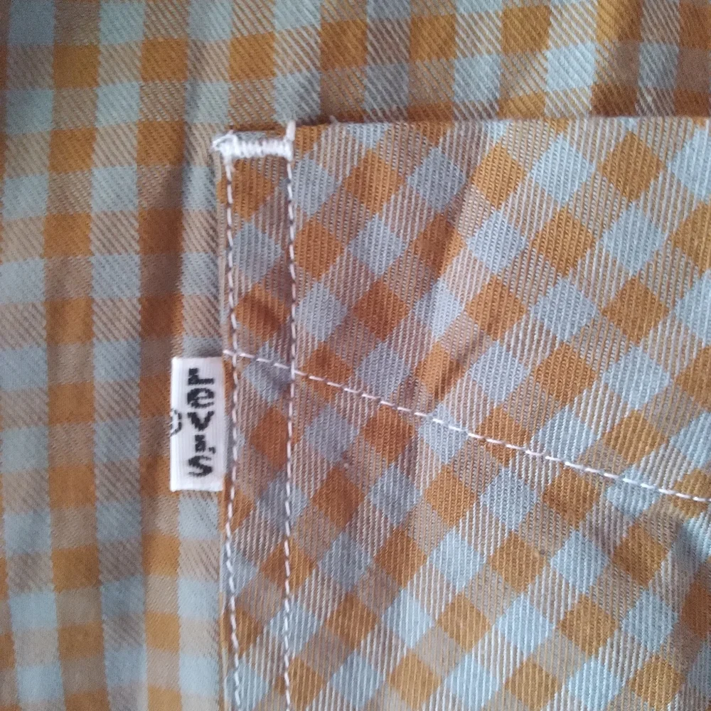 Levi's Button Down Shirt‎ Plaid Checkered Long Sleeve Casual XL